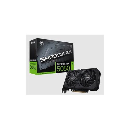 MSI Grafička kartica GeForce RTX 5050 Shadow 2X OC, 8GB, GDDR6 Cijene