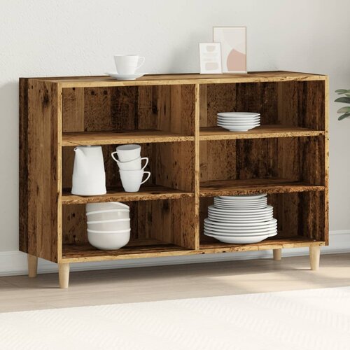 vidaXL Komoda boja starog drva 103,5 x 35 x 70 cm konstruirano drvo Cijene