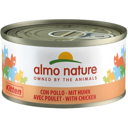 Almo Nature Kitten piščanec - 6 x 70 g Cene