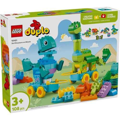 Lego 3u1 Dinosaurusi na točkovima (10451) Slike