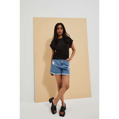 Moodo women's T-shirt - black Cijene