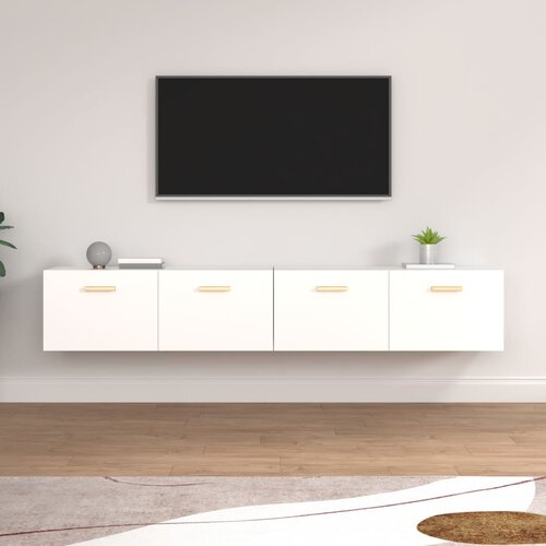 vidaXL zidni ormarići 2 kom bijeli 100x36,5x35 cm konstruirano drvo Cijene