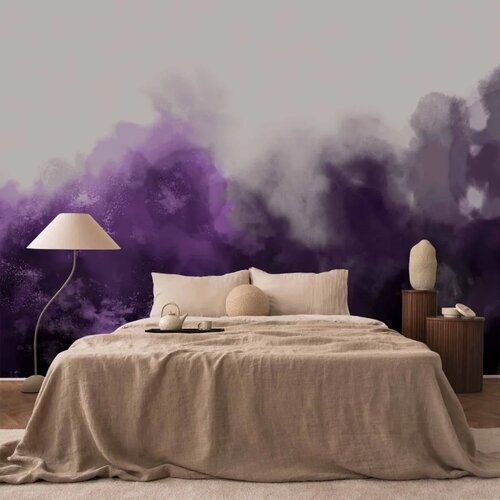  Foto tapeta - Watercolour Variation - Violet 343x256 Samoljepljiva Slike