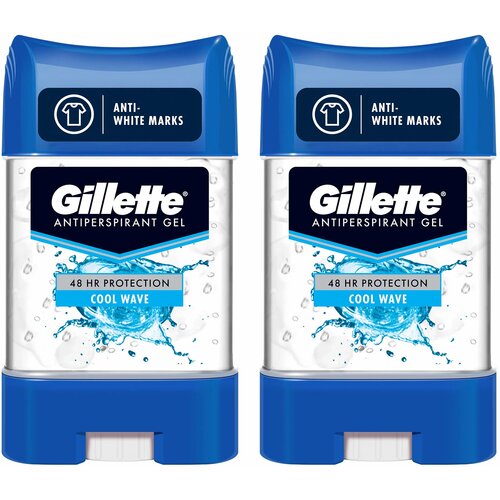 Gillette Series Cool Wave muški deozodorans gel 2x70 ml Slike