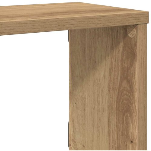  Zidne kockaste police 4 kom Artisan hrast 60x15x23 cm Slike