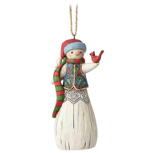 Jim Shore figura Folklore Santa W/Birdhouse Hanging Ornament Figure Slike