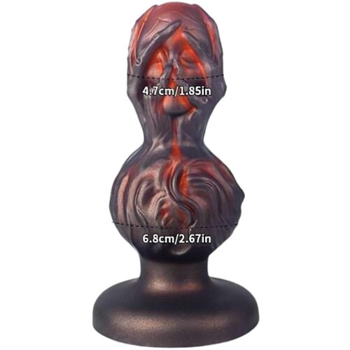 OgazR - kugličasti analni dildo - 10,5 cm (crni) Cijene