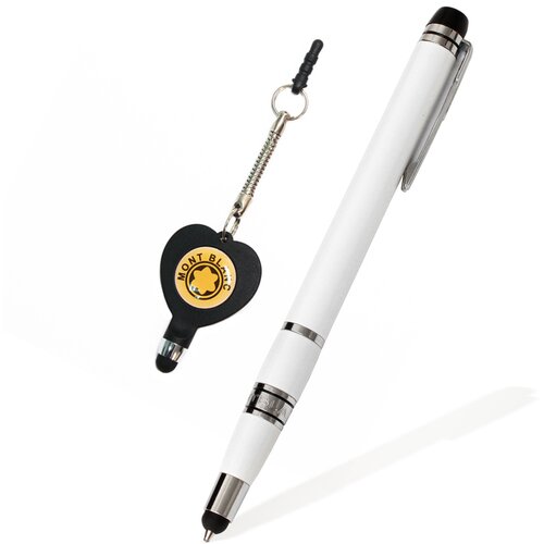  Olovka za touch screen montblanc bela Slike
