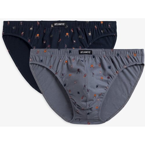 Atlantic Men&amp;#039;s Sports Briefs 2Pack - Multicolored Slike