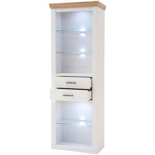 Livetastic REGAL 73/210/40 cm barve hrasta, barve pinije Slike