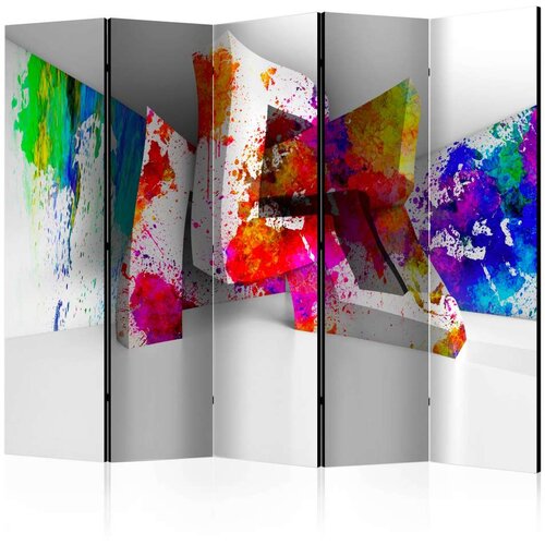  Paravan u 5 dijelova - Three-dimensional Shapes II [Room Dividers] 225x172 Cene