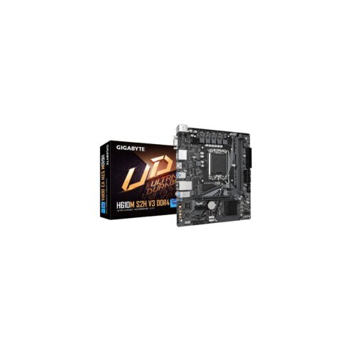 Gigabyte H610M S2H V3 DDR4LGA1700; 2xDDR4; M.2; 4xSATA6xUSB; HDMI, 2xDP, DVI, VGA Slike