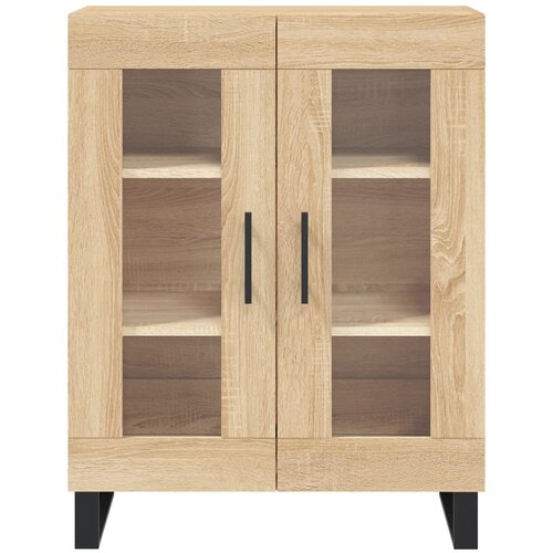  Visoka komoda hrasta sonome 69,5x34x180cm od konstruiranog drva Slike