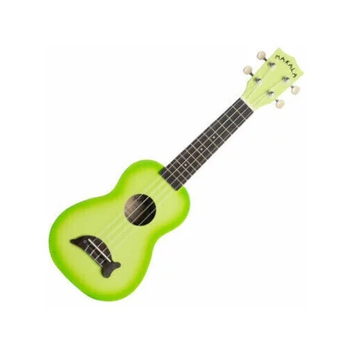 Kala MaDolphin Soprano ukulele Green Apple Burst