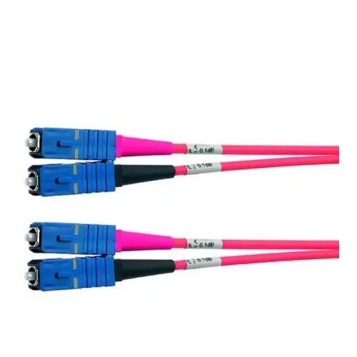  Fiber patch kabl T-SC/SC multimode duplex 50/125um 2m Telegartner L00881C0004 Cene