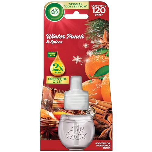 Air Wick AirWick punjenje za električni osvježivač zraka Essential Oils &ndash; Fruity Winter Punch, 19 ml Cijene