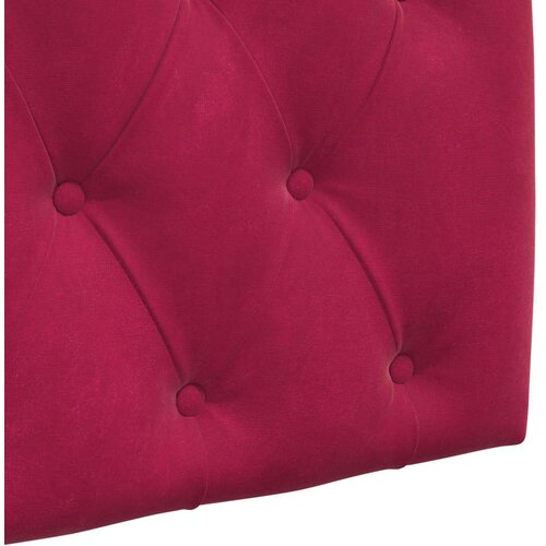  Držeće uzglavlje Zidne Vinska crvena 130 x 55 x 7 cm Bar&amp;scaron;un - boja crnog vina 120 cm bez LED Slike