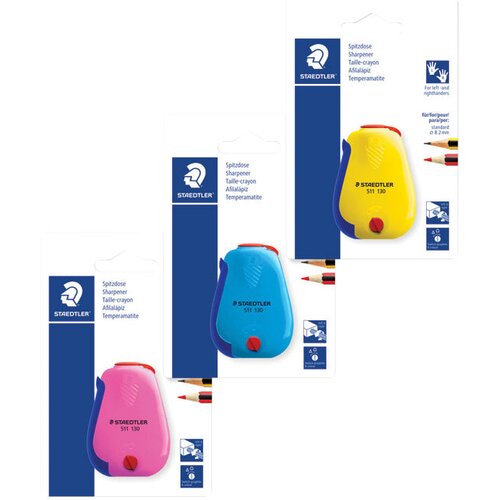  KOVINSKI &amp;Scaron;ILČEK S PVC &amp;Scaron;KATLO STAEDTLER 511 130 BK SORTIRANO BLISTER Slike