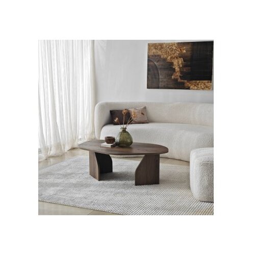 Hanah home Club sto Rock, 105x35x65 cm, Smeđa Slike
