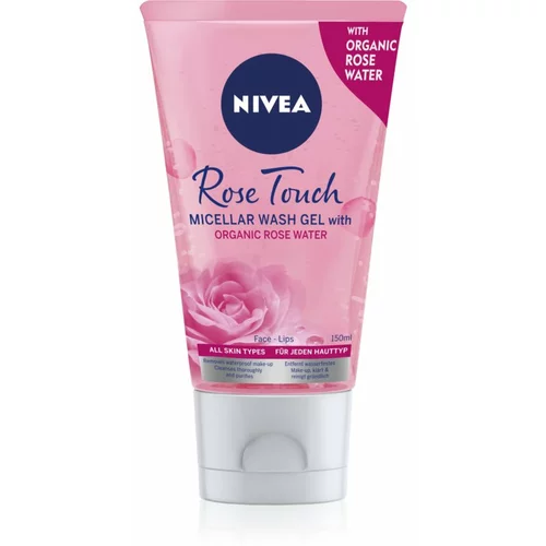 Nivea Rose Touch micelarni gel za čišćenje 150 ml