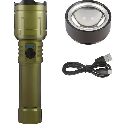 IZMAEL LED Taktična Baterija 20W - Zelena Cene