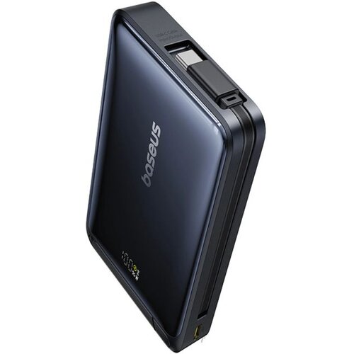 Baseus Power bank Nomos Qi2 10000mAh 45W Črna, (5000529603) Slike