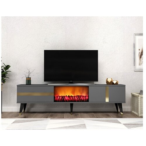 Hanah home TV komoda Vania Fireplace 475OLV2651 Cene