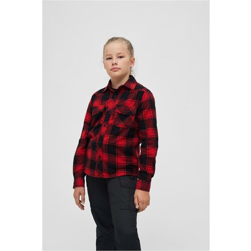 Brandit Children's shirt red/black Slike