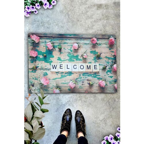 Conceptum Hypnose pvc tumbled board multicolor pvc doormat Cene