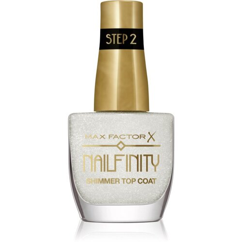 Max Factor Nailfinity Shimmer Top Coat završni gel lak za nokte za blistavi sjaj nijansa 102 Starry Veil 12 ml Cijene
