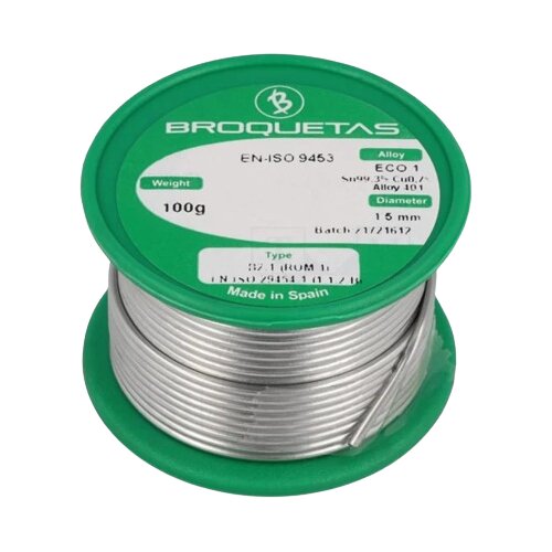 Tinol kalaj za lemljenje BROQUETAS 1.5mm 100g Cene