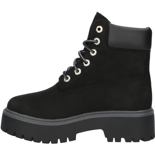 Timberland Gležnarji z vezalkami črna Slike