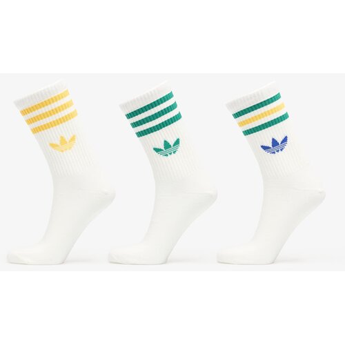 Adidas Nogavice 3S Crew Socks 3-Pack Off White/ Off White/ Off White M Slike