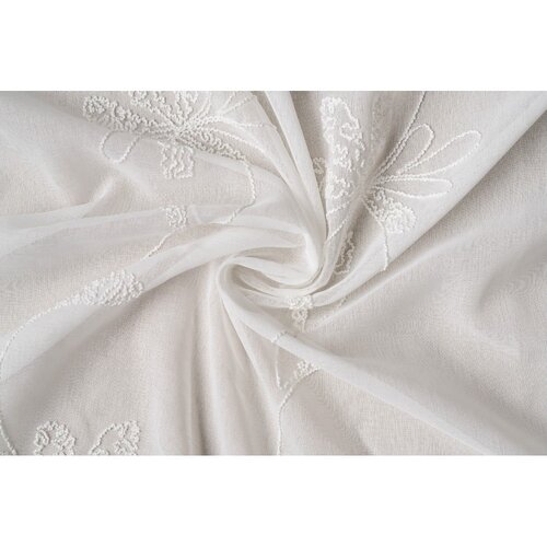Mendola Fabrics Krem prozirna zavjesa 140x245 cm Hazel &amp;ndash; Slike