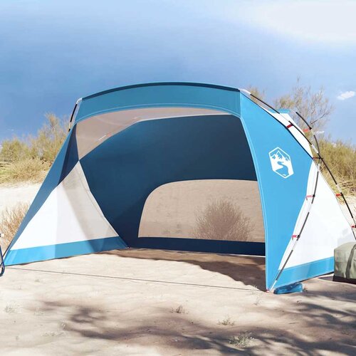 Šator za plažu azurnoplavi 274x178x170/148 cm 185T poliesterski Cene