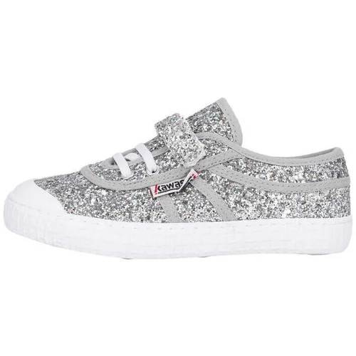 Kawasaki Glitter Kids Shoe W/Elastic Bijela