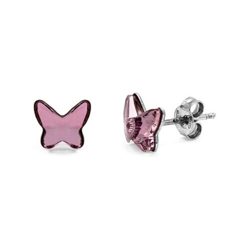 Victoria Cruz fantasy antique pink mindjuše sa swarovski kristalom ( a3111-19ht ) Cene