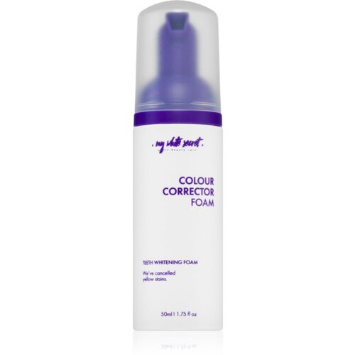 My White Secret Teeth Whitening Foam pjenasti korektor za izbjeljivanje zubi V34 50 ml Slike