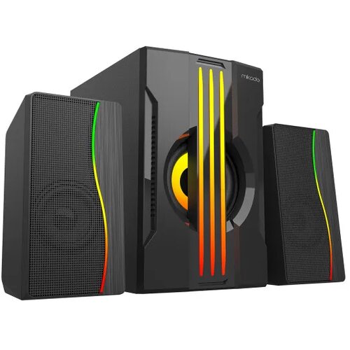 Mikado Zvučnici 2.1 MD-254 25W USB, SD,Bluetooth crni Cene