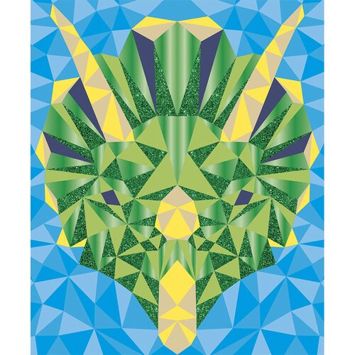 Janod kreativni set za izradu geometrijskih mozaika dinosaurs Slike