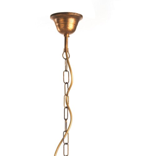 ONLI luster na lancu doppio giro 5xE14/6W/230V u bronzanoj boji Slike