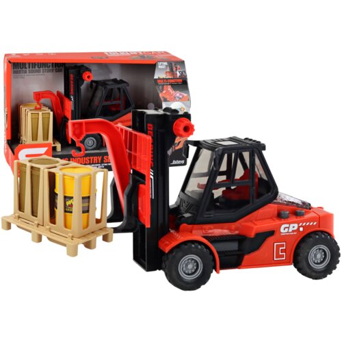 Red Forklift 1:16 Moving Forks Sounds Lights Cijene