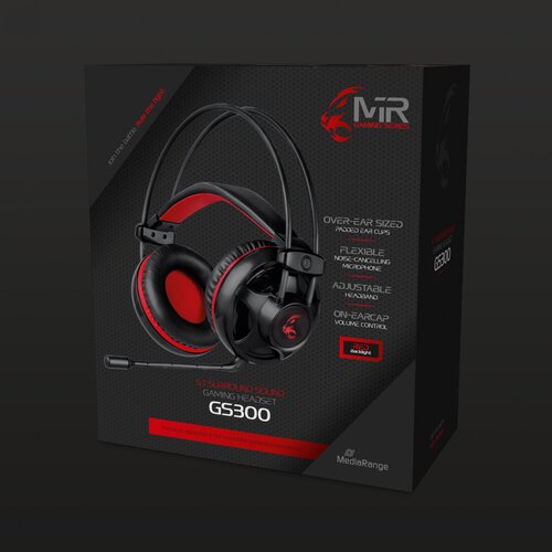 Mediarange gaming slušalke z 5.1 prostorskim zvokom in led osvetlitvijo Cene
