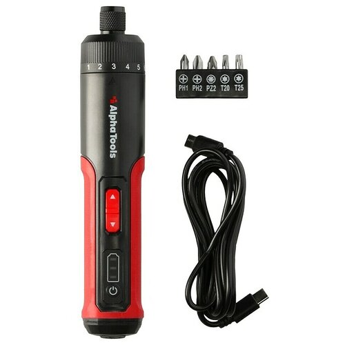 ALPHA TOOLS Elektronski izvijač (4 V, 4 Nm) productname.garantie.plussign BAUHAUS garancija 5 let za naprave na električni ali motorni pogon Cene