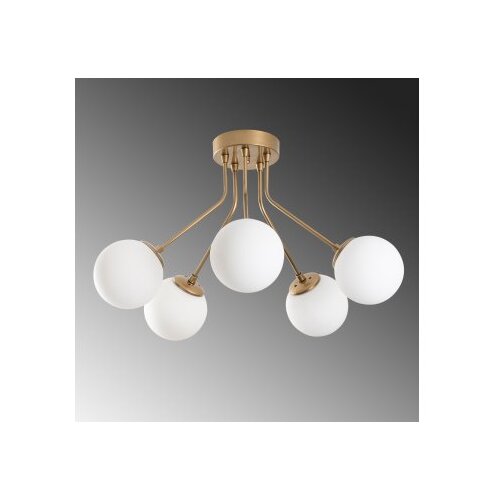 Opviq Luster Orion-13961, 62cm, IP20, Bijelo-zlatna boja Slike