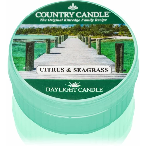 Country Candle Citrus & Seagrass čajna sveča 42 g