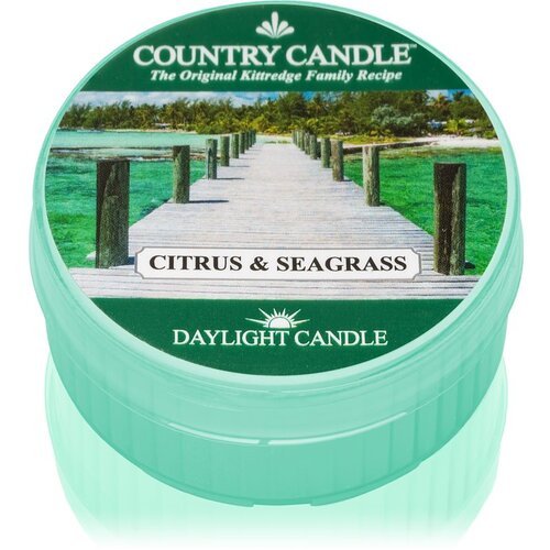 Country Candle Citrus &amp;amp; Seagrass čajna svijeća 42 g Slike