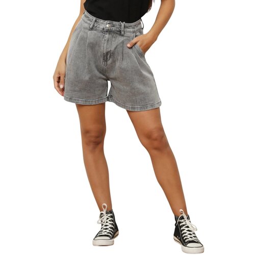 La Modeuse Kratke hlače & Bermuda 74905_P176889 Siva Cene