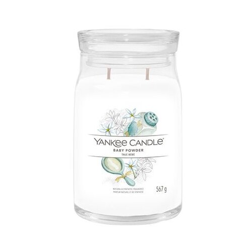 Yankee Candle Baby Powder mirisna svijeća 567 g Slike