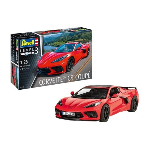 Revell maketa rc scale car corvette c8 ( RV24697 ) Cene